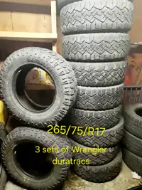 SALE! TRUCK AND SUV TIRES.. ALL SIZES LARGE SELECTION 50$ EACH!!