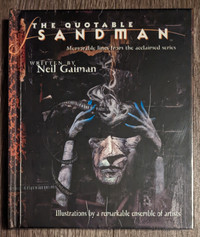 The Quotable Sandman Vertigo DC comics