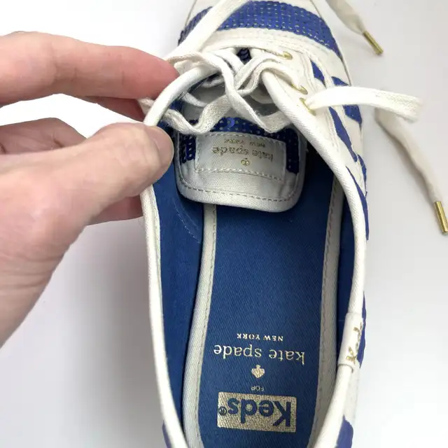 Kate Spade Woman’s Size 7.5 Sneakers in Women's - Shoes in Edmonton - Image 6