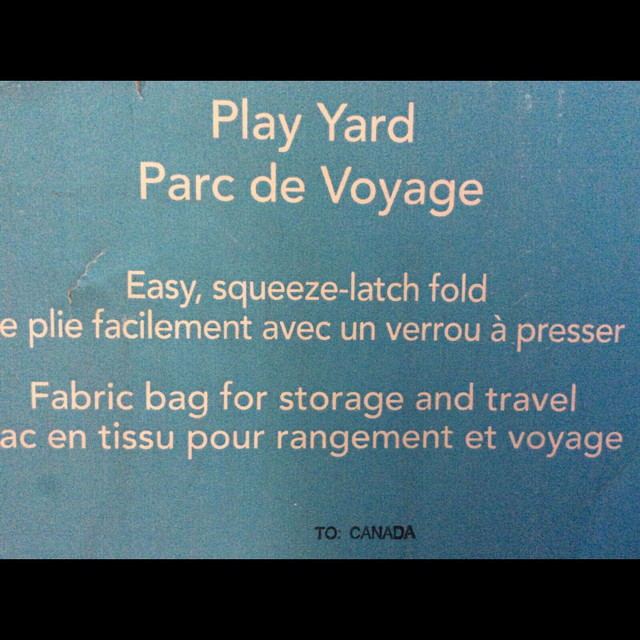 Parc de bébé NEUF mobile pliable pour voyage dans Parcs, balançoires et bacs  à Saint-Hyacinthe - Image 3