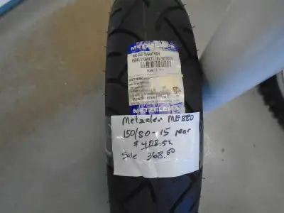 rear tire was $408.52...... sale $120 new but older stock...this is a high mileage premium touring t...