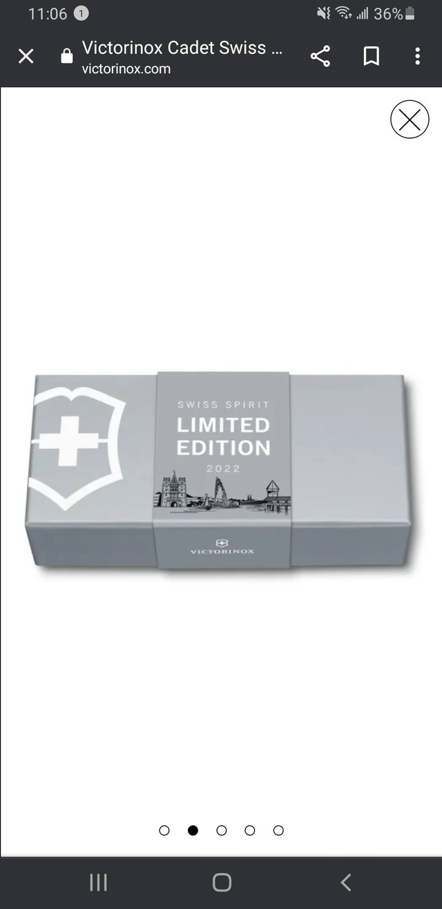 Limited Edition Victorinox Swiss Spirit Cadet 2022. in Hand Tools in City of Toronto - Image 4