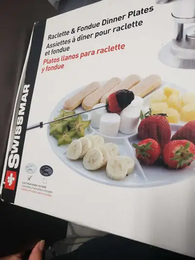 New Swissmar Raclette Dinner Plates, View more