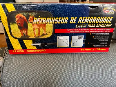 Rétroviseurs de remorquage montés sur portes de marque CIPA