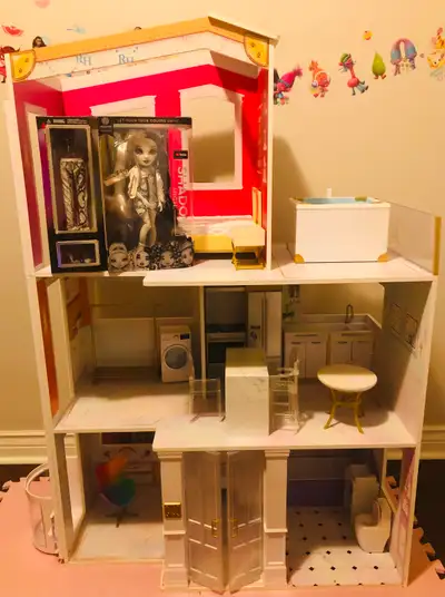 Rainbow High Dolls  house and Shadow High Heather $100, View more