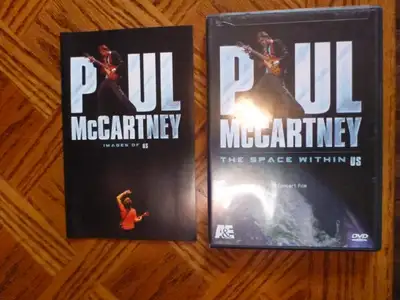 Paul McCartney The Space Within Us A Concert Film DVD mint $8.00 A & E TV Over 30 hits 115 minutes 2...