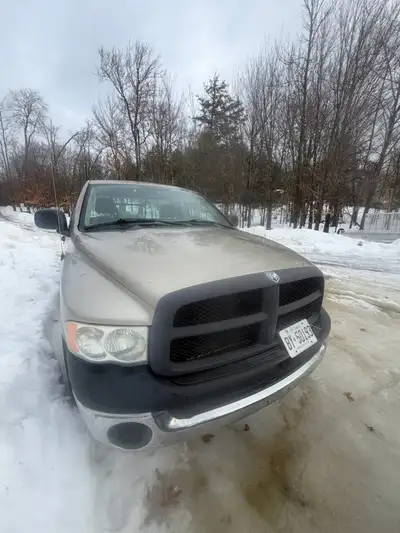 Needs a windshield and there’s an exhaust leak under the door, oxygen sensor code on the truck from...