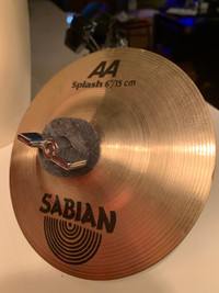 Sabian Cymbal 6” with drum attachment