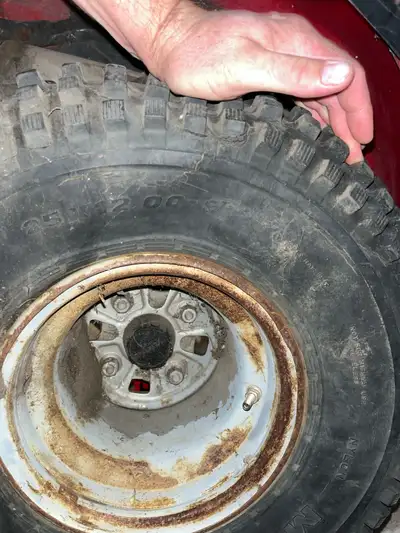 Looking for Honda rims/tires for 1990’s quad. Please call or text 204-688-2264