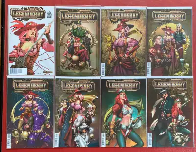 Legendary Steampunk Adventure Comics, View more