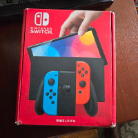 NEW Nintendo Switch Console.  OLED version. 