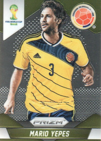 2014 Panini Prizm FIFA World Cup Soccer #50 Mario Yepes Colombia