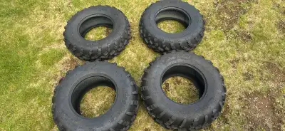 Brand new atvs tires taken off sportsman 570 25/8/12 25/10/12 Asking 300 obo