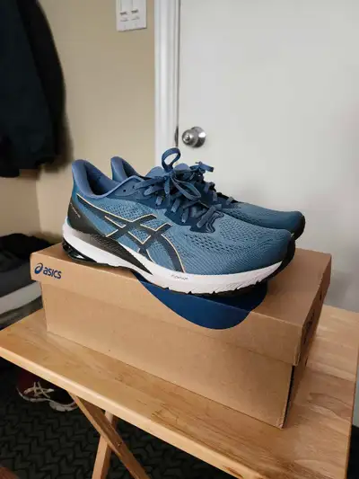 Je vends mes chaussures de marque Asics gt 1000 12 wide de grandeur 10.5US. Je les vends car ils son...