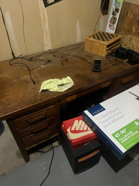 Old Wood desk 