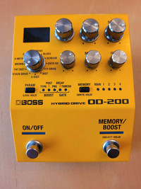 Boss OD-200 hybrid drive