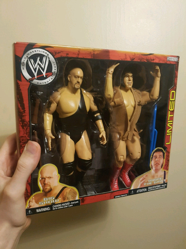 WWE Big Show Andre the Giant Limited Edition Exclusive 2-Pack in Toys & Games in Mississauga / Peel Region