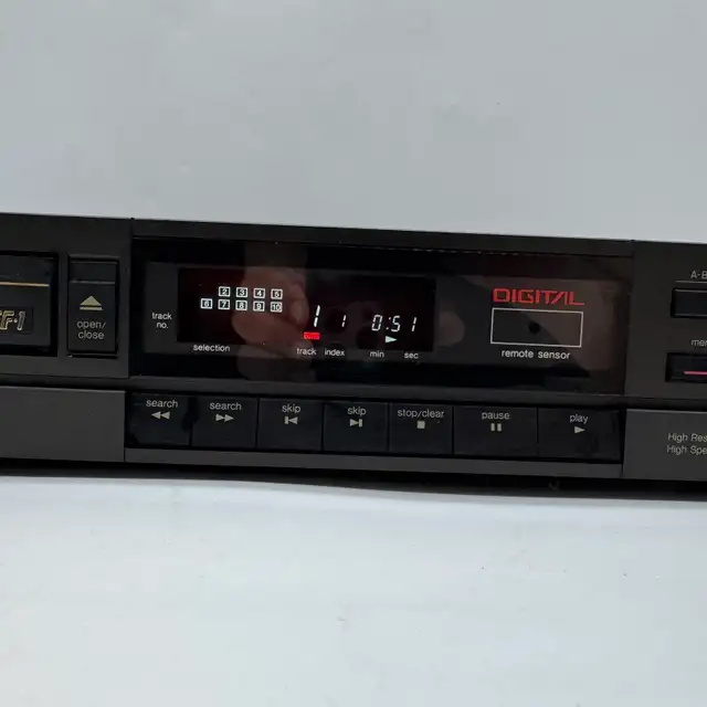 Vintage 1980s Technics SL-P300 Compact Disc CD Player Tested | Stereo ...