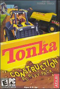 ATARI's "Tonka Construction PC Play Pack" (New and Factory sealed) PC CD-ROM SOFTWARE Dig, demolish...