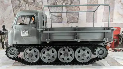 1/6th Steyr RSO with German ammunition carriage trailer!, View more