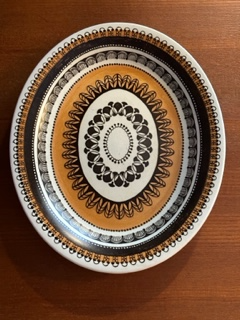 ASSIETTE DE SERVICE RÉTRO VINTAGE MID CENTURY ENGLAND INCA MCM, View more