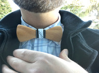 Handmade Wooden Bow-Ties *Multiple Styles* (Mustache Designs!!)