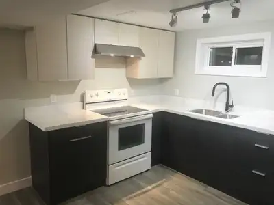 This basement apartment is self contained with private entrance. Rent is $1500 plus 1/3 of utilities...