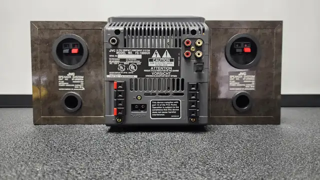 JVC FS-1000 CD Player AM/FM Compact Mini System Speakers548410889466040327