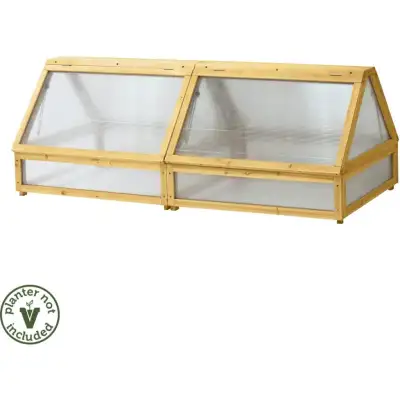 Vegtrug Cold Frame Wood Elevated Planter Bed, View more