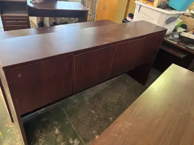 Mahogany Hutch - 4 cabinet doors, View more