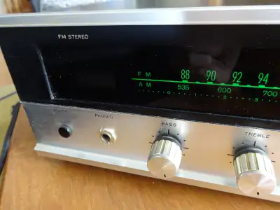 Sansui 200 Vintage Solid-State AM/FM Stereo Tuner Amplifier, View more