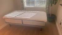 $400.  One year old Twin bed/mattress topper my pillow