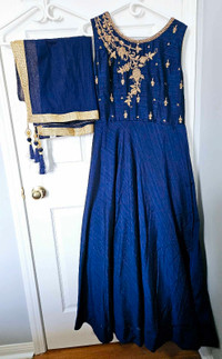 FRONTIER HERITAGE designer Anarkali gown with Dupatta