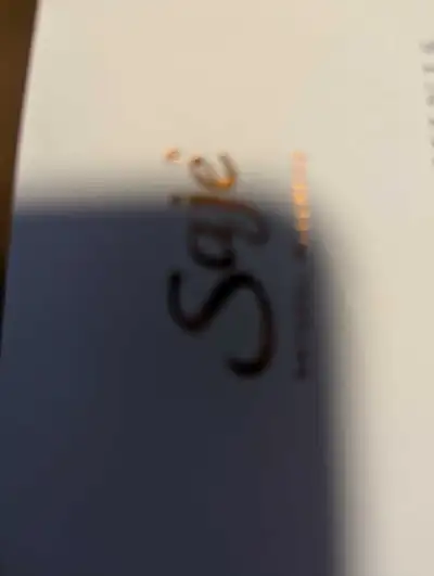 Enhance your living space with this sleek Saje diffuser, designed to gently disperse essential oils...