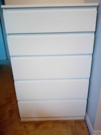 IKEA 5 drawer dresser 
