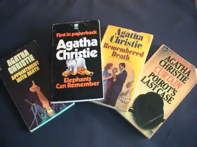 AGATHA CHRISTIE Paperback Collection, View more