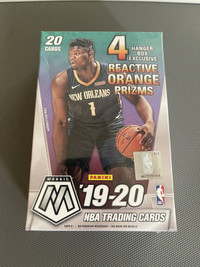 19-20 Sealed NBA Mosaic Hanger Box. Ja Zion