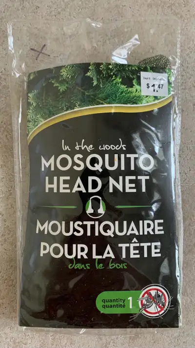 Mosquito head net - never used, View more