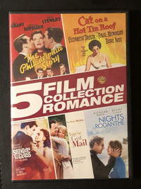 Five film collection romance five DVD set