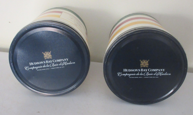 2 Hudson Bay Storage Tins. in Arts & Collectibles in Kelowna - Image 2