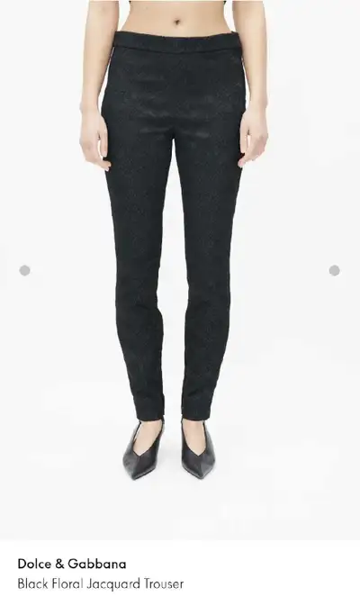 Dolce & Gabbana Floral Jacquard Pants, View more