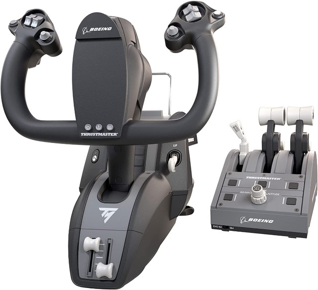 Thrustmaster TCA Yoke Pack Boeing Ed. -NEW, unused in PC Games in Abbotsford - Image 4