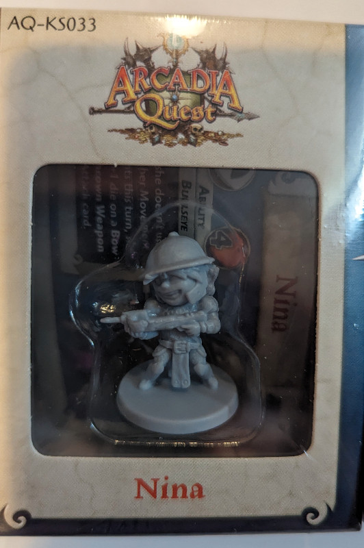 Arcadia Quest Board Game -  Kickstarter Ltd Edition Figures X3 in Toys & Games in Thunder Bay - Image 3