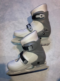 Adjustable size skates