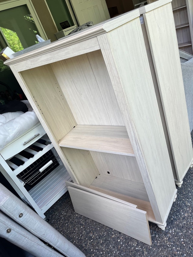Double bookshelves Bookcases & Shelving Units Prince Kijiji