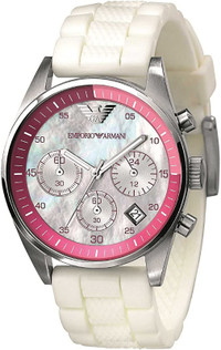 Emporio Armani Women's AR5883 Sport Chronograph Dial Watch