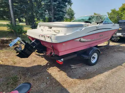 2008 Sea Ray Sport 175. $10 000obo or trade for a side by side. 3L Merc inboard, new motor replaced...
