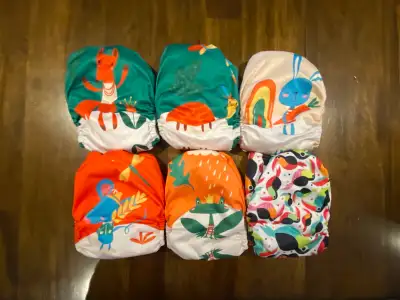 Happy flute - 6 - couches lavables/cloth diapers, View more