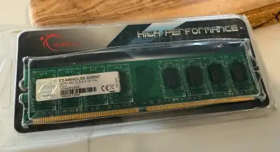 2018 G.SKILL DDR2-800 2GB Desktop Memory F2-6400CL5S-2GBNT. NEW!, View more