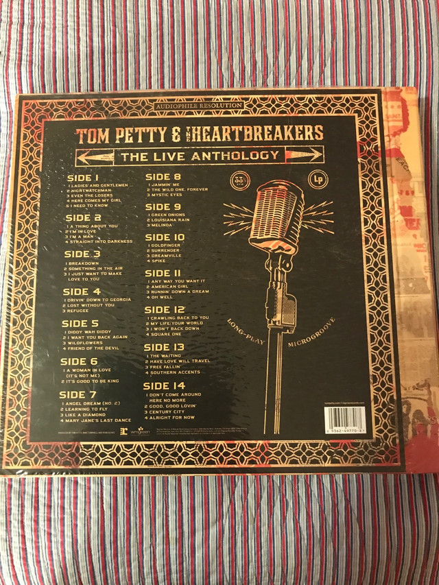 TOM PETTY & HEARTBREAKERS THE LIVE ANTHOLOGHY VINYL BOX SET in CDs, DVDs & Blu-ray in City of Toronto - Image 4